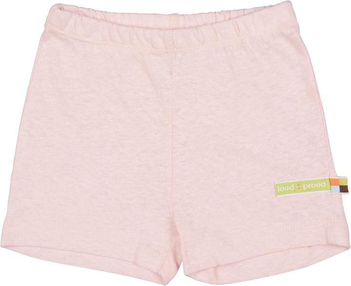 Actual product image loud + proud Kids shorts uni with linen rosé (80)