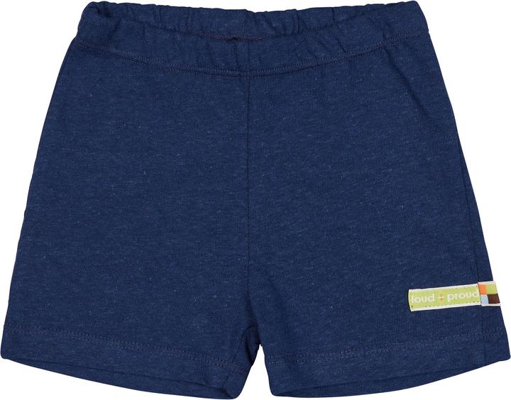 loud + proud Kinder Shorts uni mit Leinen (80)