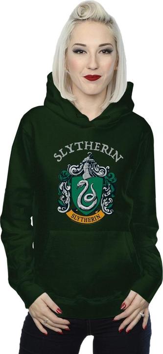 Immagine prodotto Slytherin Crest Felpa con Cappuccio Donna (S)