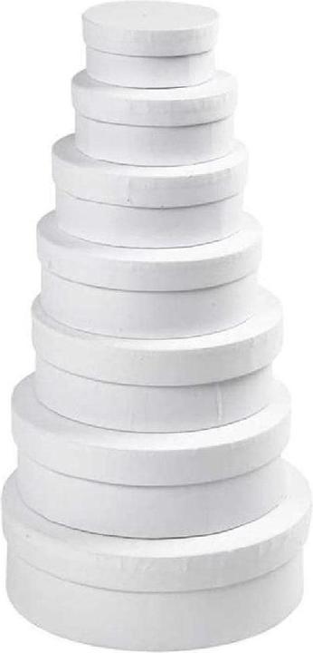 Image du produit Creativ Company Cartons cadeaux ronds (7 x)