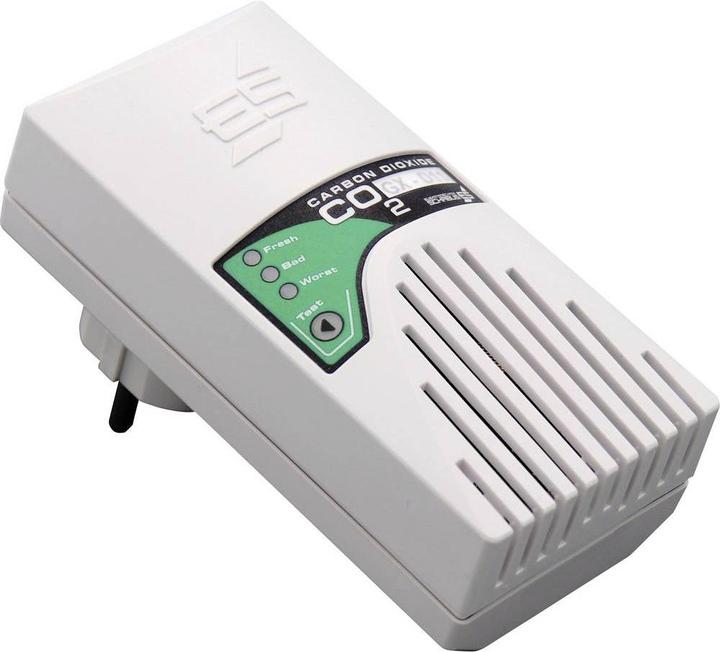 Immagine prodotto Schabus Sensore di qualità dell'aria CO2 Presa dispositivo di avvertimento GX D11