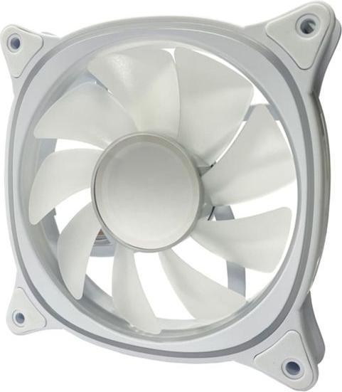 Actual product image LC-Power Housing fan 3x120mm white,ARGB,4Pin PWM (120 mm, 3 x)