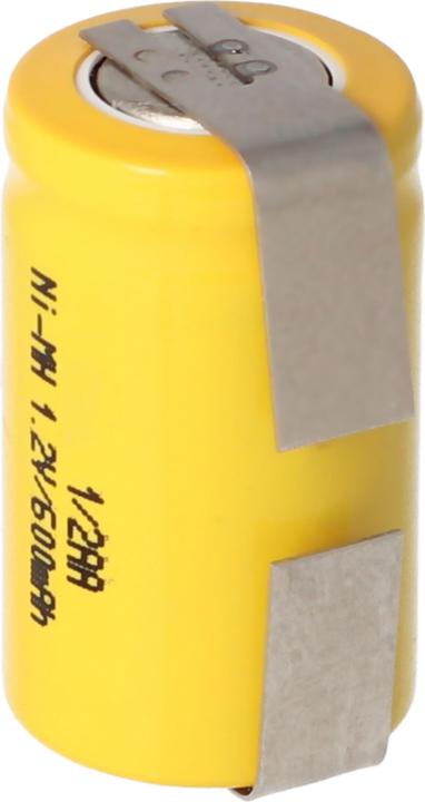 Produktbild AccuCell Akku 1/2AA mit Lötfahnen U-Form (1 Stk., CR 1/2AA, 600 mAh, Akku)