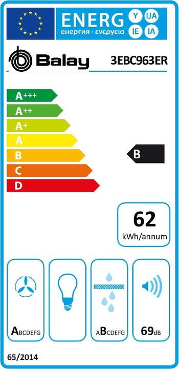 Energie-Label Balay 3EBC963ER