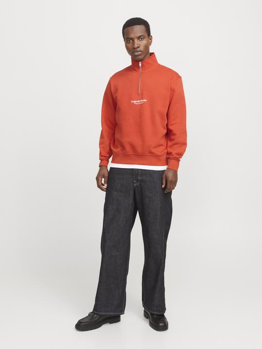 Actual product image Jack & Jones Jorvesterbro Sweat Quarter Zip Hn Noos (M)