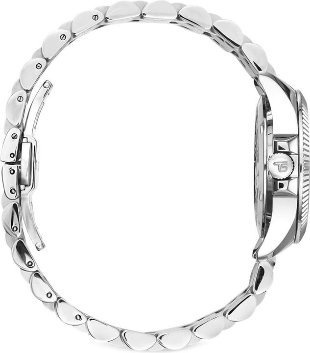 Actual product image Thomas Sabo WA0434 Damenuhr Divine Jewellery Stone silberfarben 33mm 5ATM (Watch with gemstone, Analogue wristwatch, 33 mm)