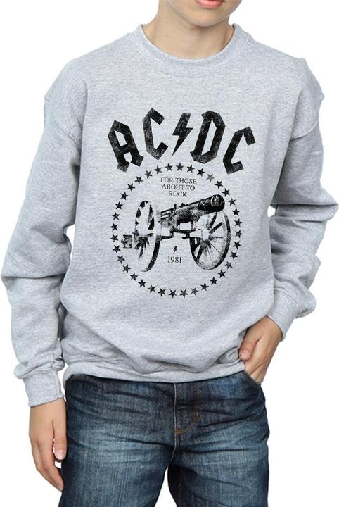 Immagine prodotto AC/DC We Salute You Cannon Felpa Ragazzi (140, 146)