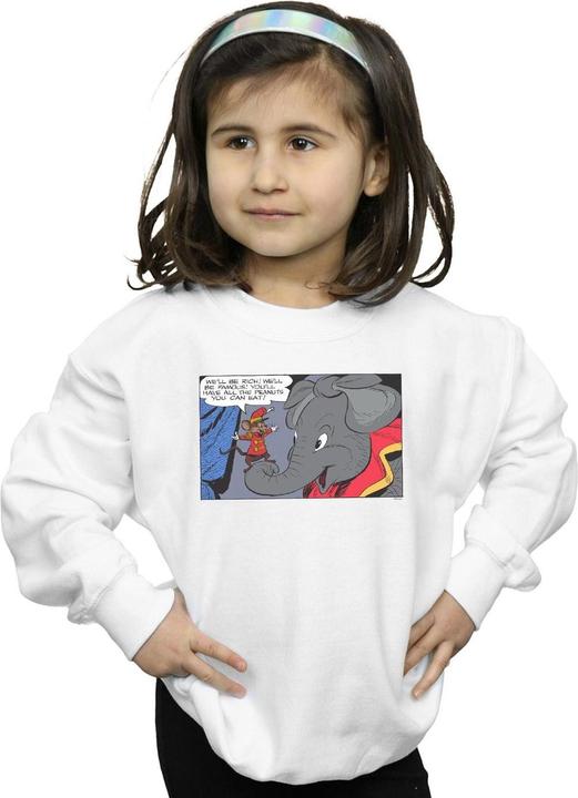 Produktbild Disney Dumbo Rich And Famous Sweatshirt Mädchen (140, 146)