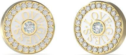 Produktbild Guess Love Fashion Gold Plated Earrings JUBE04081JWYGWHT/U (Surgical steel)