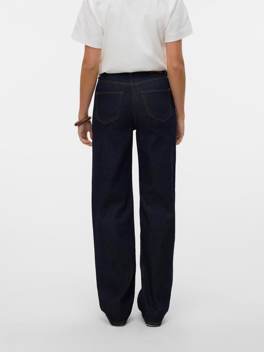 Actual product image Vero Moda VMTESSA Hohe Taille Weiter Beinschnitt Jeans Weit geschnitten (W32/L32)