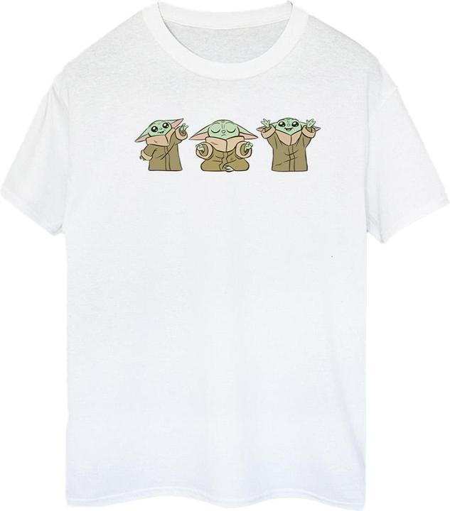 Star Wars The Mandalorian Grogu Poses TShirt (S)