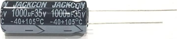 Actual product image Rs Pro Electrolytic capacitor, radial, 2.2uF, 2uA, 63V, 38mA