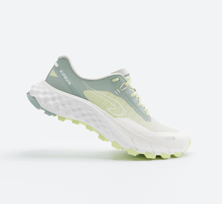 Kiprun Trailrunningschuhe Damen - MT Cushion 2 grün/gelb