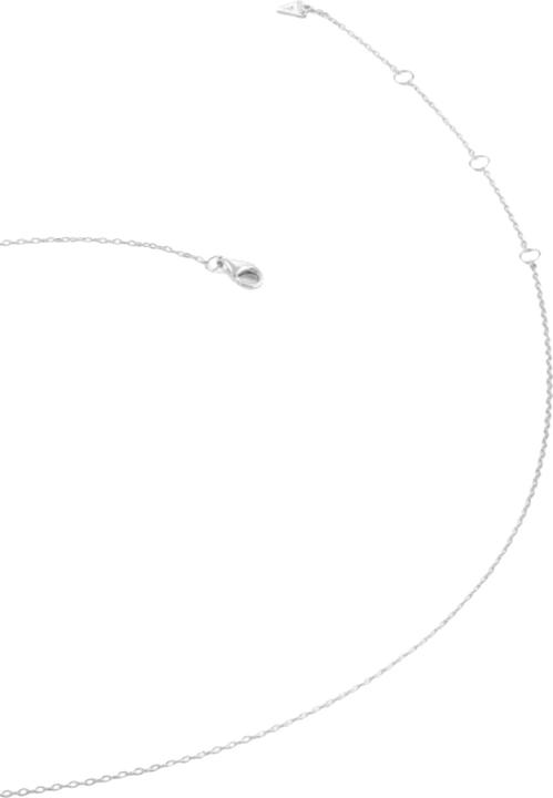 Actual product image Guess 16-18" JARDIN DROP & CRYS NK necklace (Silver 925, 41 cm)
