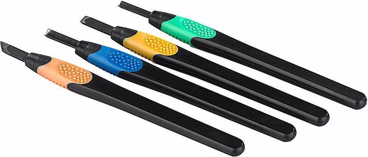 Actual product image AGT Wood carving tool, 4 pieces in sturdy box