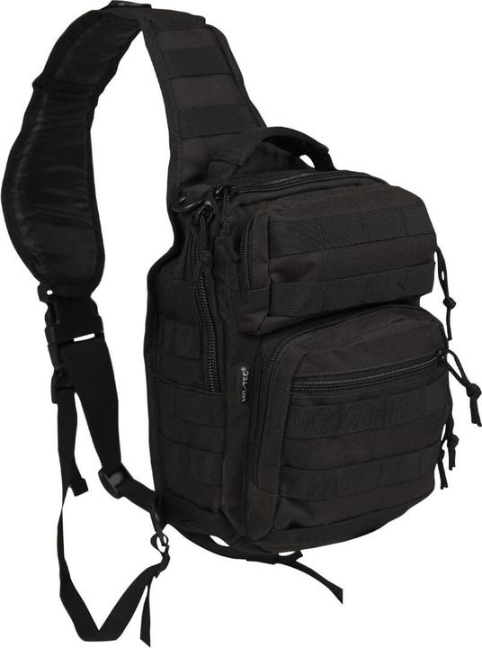 Mil-tec One Strap Assault Pack M Schwarz (10 l)