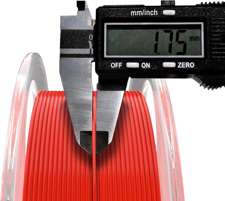 Actual product image AzureFilm Filament (PLA, 1.75 mm, 1000 g, Red)
