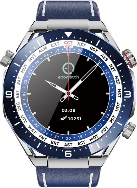 Immagine prodotto Maxcom SMARTWATCH ECOWATCH EW01 ORANGE 1.52 HD/360X360/400mAh/7-20 DIAS/BT CALLS/BLE 5.2 EW01SB (51 mm)