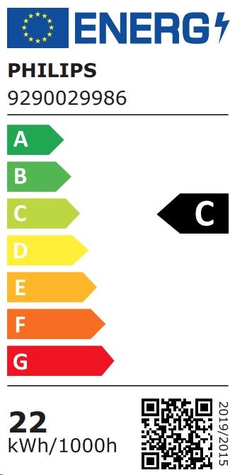Energy Label Philips LED tube (G13, 21.70 W, 3700 lm, 10 x, C)