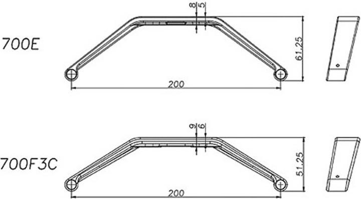 Actual product image Align F3C Landing Skid