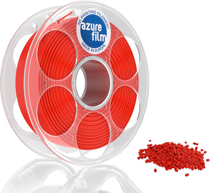 Actual product image AzureFilm Filament (PLA, 1.75 mm, 1000 g, Red)