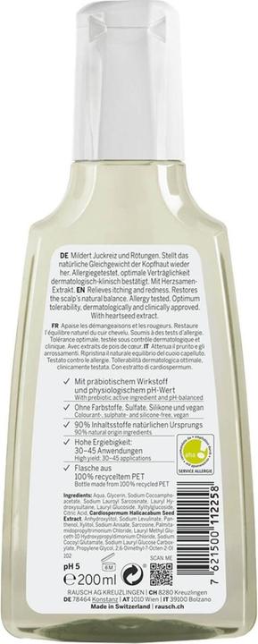 Productafbeelding Rausch Sensitive Shampoo Hartzaad (n) Fl 200 ml (200 ml, Vloeibare shampoo)