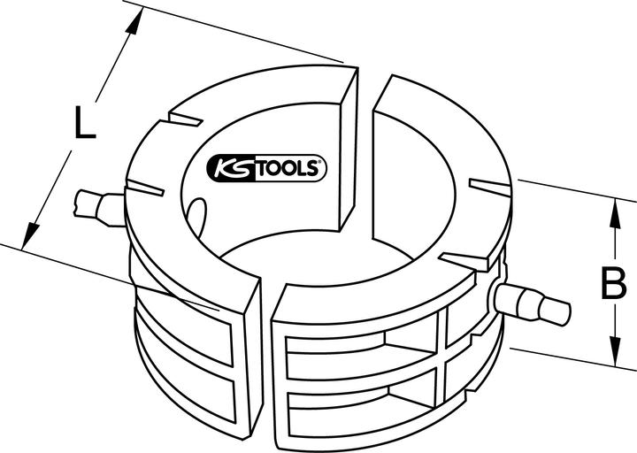 Produktbild KS Tools Reduzier-Spannbacken-Satz