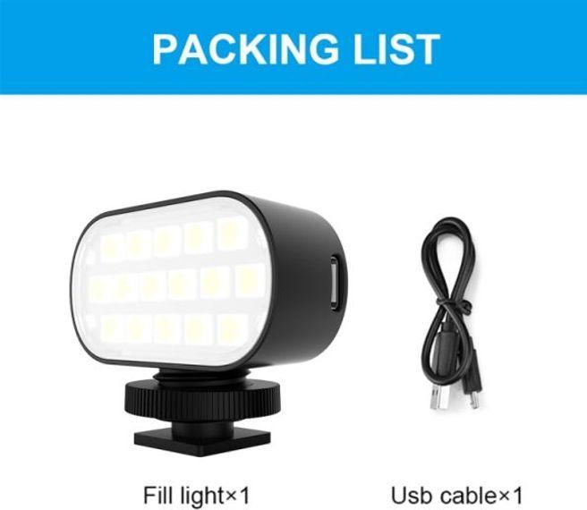 Immagine prodotto Puluz Luce per foto e video RGB LED (Videocamera)