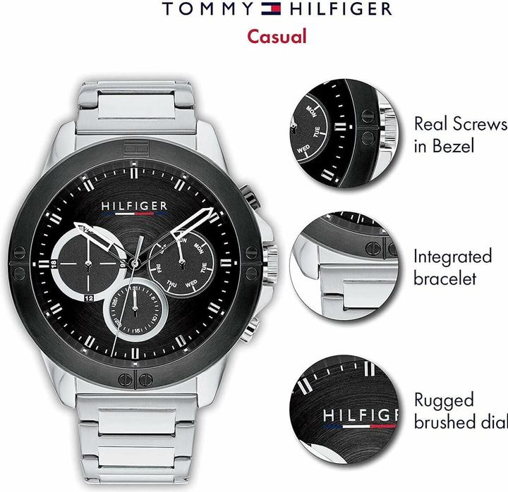 Image du produit Tommy Hilfiger Harley (Montre analogique, 46 mm)