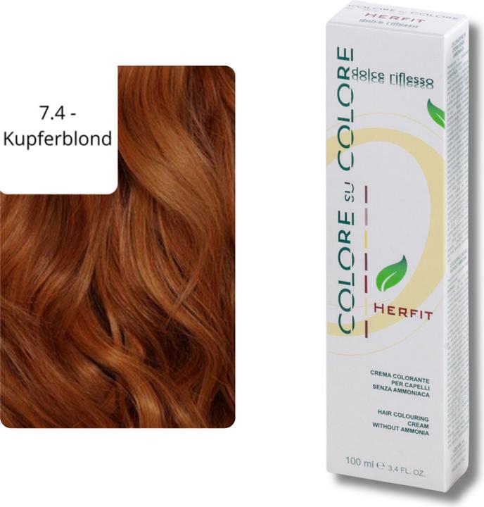 XanitaliaPro Haarfarbe Ohne Ammoniak (7.4 - Kupferblond)