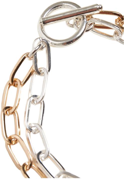 Urban Classics Bicolor Layering Bracelet (100% Iron)