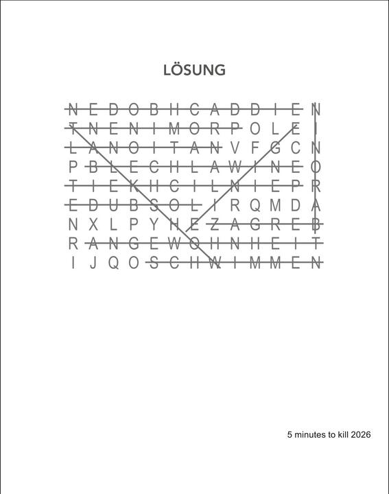 Produktbild Harenberg 5 minutes to kill Tagesabreisskalender 2026 - Der Rätselkalender gegen die langweiligsten Minuten (11 x 14 cm, Deutsch)