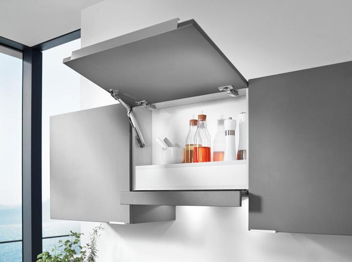 Actual product image Blum Flap supports Aventos