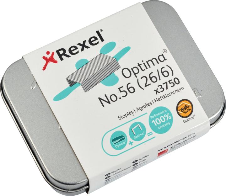 Actual product image Rexel Optima 56 Staples (3750) (2500 x)