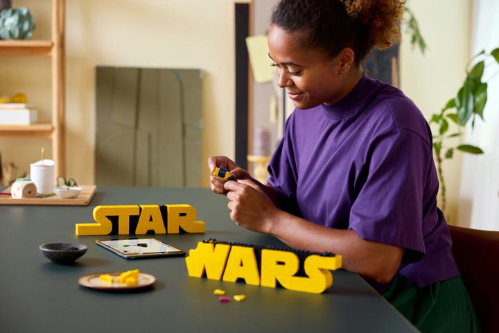 Productafbeelding LEGO Star Wars™ logo gemaakt van stenen (75407, LEGO DC)