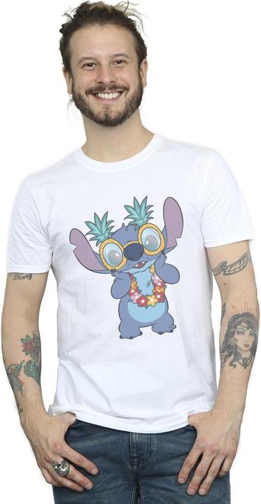 Immagine prodotto Disney Lilo And Stitch Tropical Fun Maglietta Uomo (4XL)