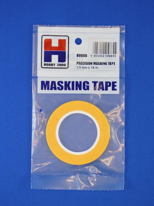 Actual product image Hobby 2000 Precision Masking Tape 3.5 mm x 18 m