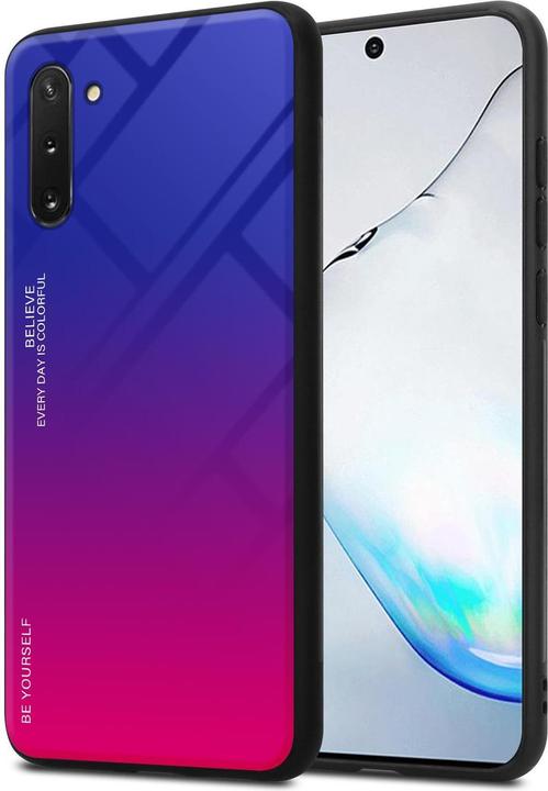 Produktbild Cadorabo TPU 2 Farben Glas Cover (Samsung Galaxy Note 10)