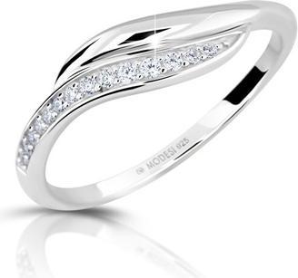 Produktbild Modesi Elegant silver ring with zircons M00210 - Circuit: 52 mm (52)