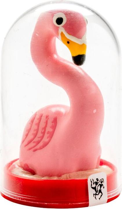 Produktbild Erco Scherzkondom „Pink Flamingo“ – Handbemalt, Naturkautschuklatex, Fun-Geschenk für Partys (1 Stk.)