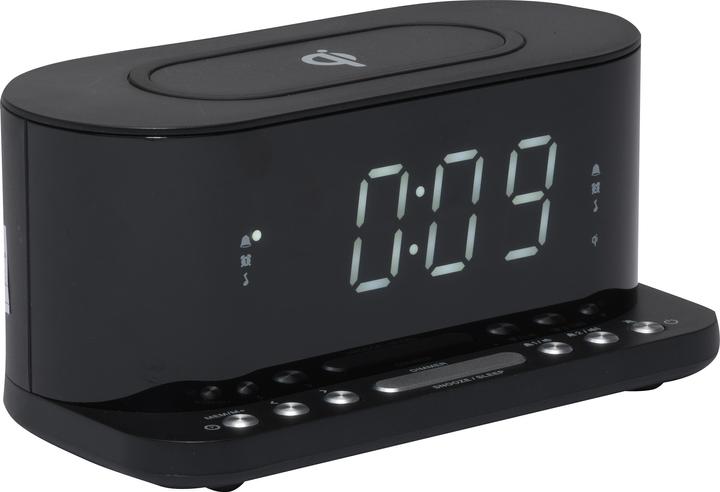 Denver CRQ-110 Radio Receiver Clock Digital Black