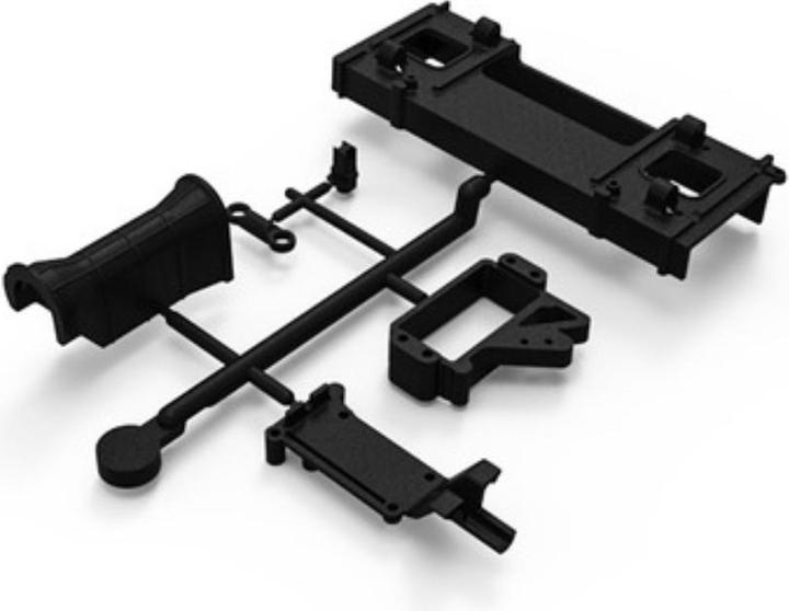 Actual product image Gmade Battery tray & transmission parts tree