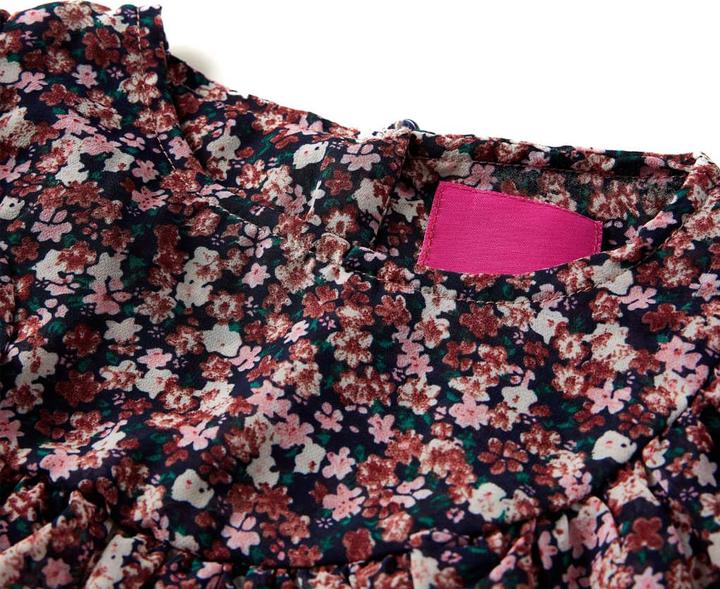 Immagine prodotto VidaXL Camicetta a maniche lunghe per bambini rosa scuro 104,Materiale: 100 (104)