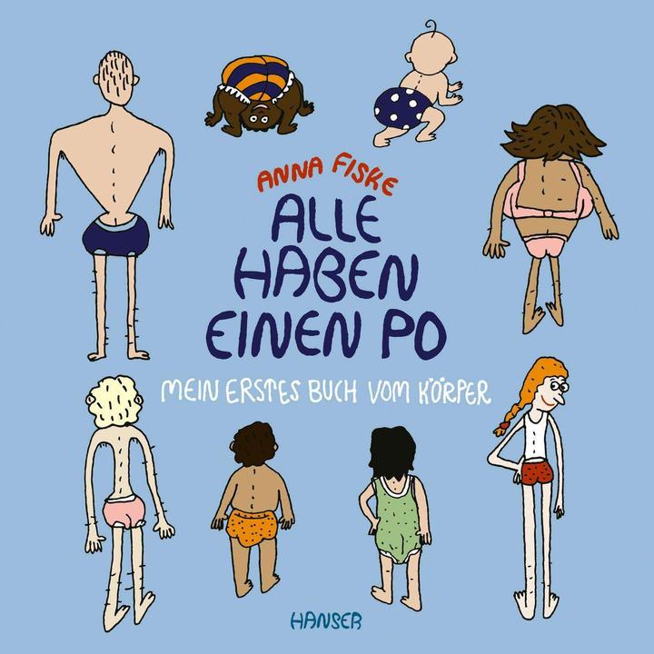 Produktbild Alle haben einen Po - Mein erstes Buch vom Körper (Pappbilderbuch) (Deutsch)