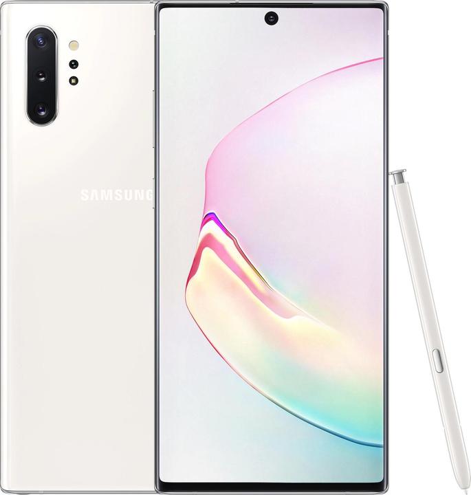 Samsung Galaxy Note 10+ EU (256 GB, Aura White, 6.80", Hybrid Dual SIM, 16 Mpx, 4G)