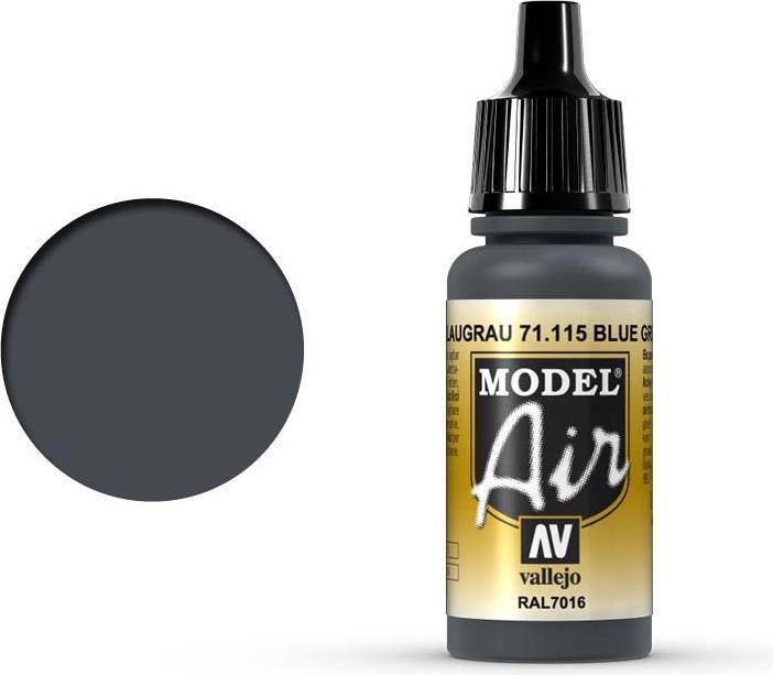 Actual product image Vallejo 71.115 (Blue grey, 17 ml)