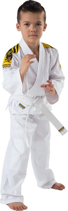 Kwon Judo-Kimono mit Schulterstreifen Kind