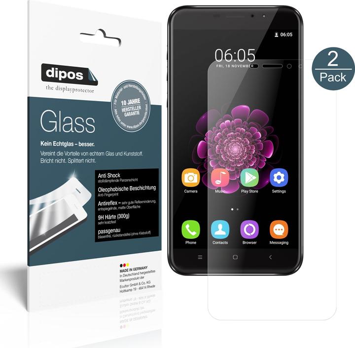 Image du produit Dipos Film de Protection d’écran Anti-Shock (1 pièce(s), Oukitel U20 Plus)