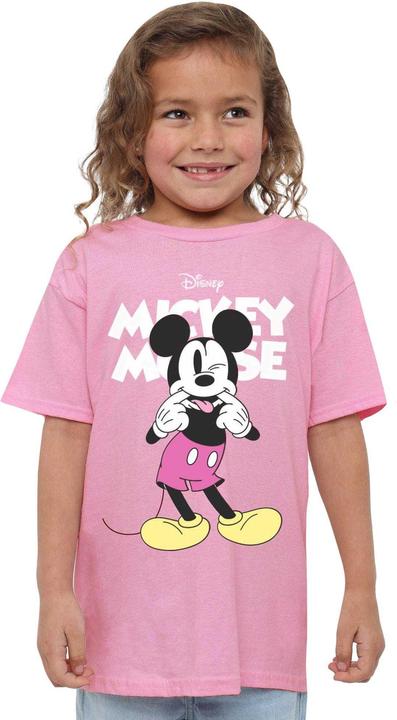 Immagine prodotto Disney Maglietta Mickey Mouse Silly Face per bambine (128)