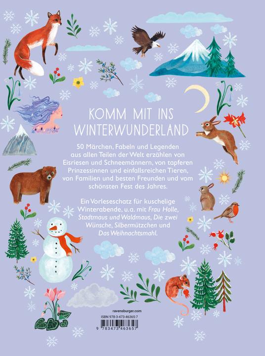Actual product image Ravensburger Wintergeschichten rund um die Welt (German, Angela Mc Allister, Kristin Lohmann, Olga Baumert, 2024)